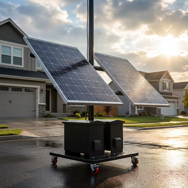 Solar Energy System for Island Independent Renewable Power Supply With Energy Storage Package