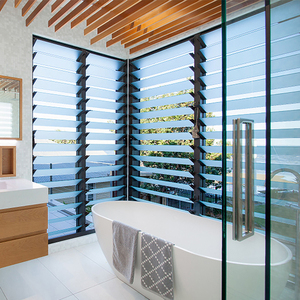 Nhôm kính cường lực jalousie cửa sổ màn trập <span class=keywords><strong>louver</strong></span> cửa sổ - Product Image 2