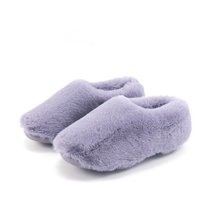 Custom Cozy Winter Warm Indoor Fluffy Fuzzy Rabbit Fur Slip on <strong>Comfy</strong> Soft Womens Luxury House Faux Sheepskin <strong>Slippers</strong> - Product Image 3