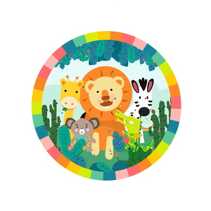 Party Love Piata Selva 43x43cm 12 Pcs Bag Party Decoration - Product Image 2