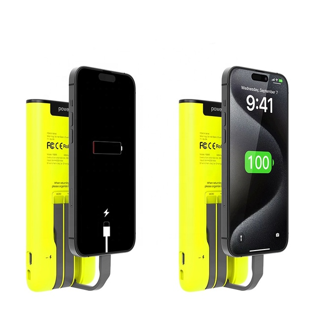 Portable 6000mAh Power Bank with LED Display Universal Fast Charger for Vending Machines & Kiosks Italy Standard Socket