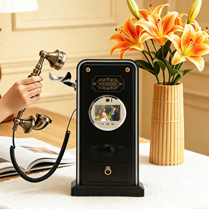 SPRING PLANTING Nouveau design élégant Livre d'or audio et vidéo 64 Go avec <span class=keywords><strong>enregistreur</strong></span> téléphonique pour décoration de mariage - Product Image 3