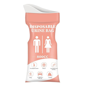 Bolsas <span class=keywords><strong>de</strong></span> Orina Desechables <span class=keywords><strong>de</strong></span> 800 ml, Mini Inodoro Portátil <span class=keywords><strong>de</strong></span> Emergencia para <span class=keywords><strong>Viajes</strong></span> y Automóvil, Unisex con Polímero Súper Absorbente - Product Image 1