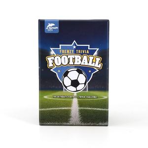 Cartes de connaissances sur le football OEM en gros pour jeu de quiz en papier pour soirées en famille - Product Image 5