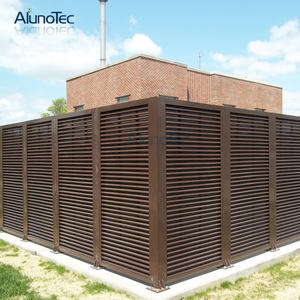 Легко собранный наружный фторуглеродный декоративный алюминиевый забор для сада - Product Image 2