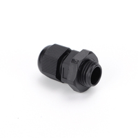 Presse-étoupe en nylon PG M7 PA66 étanche IP68 avec écrou de blocage pour câbles de 3,5 à 7 mm – Raccord industriel haute et basse tension