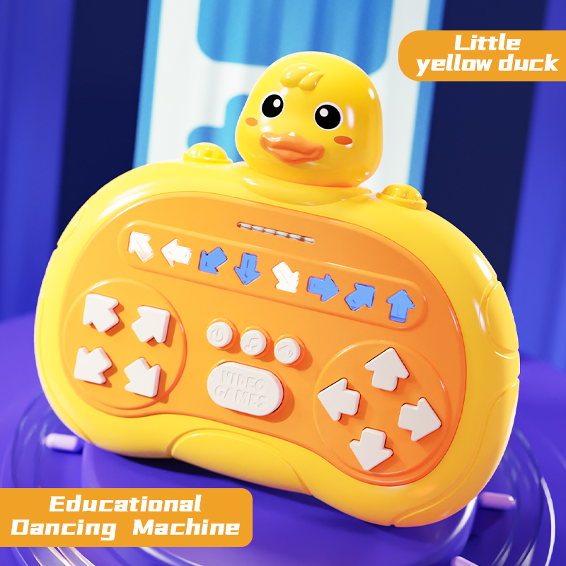 Canard bébé jaune-Version sur batterie-999 LEVEL
