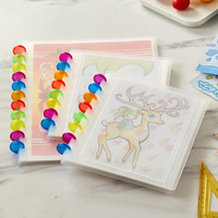Conception personnalisée Carton ondulé imprimé Spirale Clip Folio Board A4 Notebook Presse-papiers Binder Fournisseur d'usine