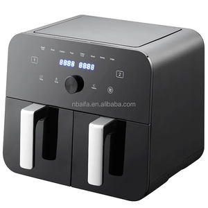 Aifa หม้อทอดไร้น้ำมัน<span class=keywords><strong>2</strong></span>ช่อง, หม้อทอดไร้น้ำมันพร้อมตะกร้าคู่10L 8L 9L สองโซน - Product Image 5