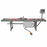 Cadre de positionnement numérique CNC avec commande de servomoteur, table de positionnement CNC haute précision pour profilés de fenêtres et de portes