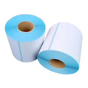 Customized Direct Thermal Label Roll And Thermal Transfer Label Sticker For Printer