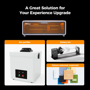 Creality FaIcon A1 <b>3D</b> Laser Engraver with Precision-made Scale Rapid Multi-<b>Printer</b> Control - Product Image 5