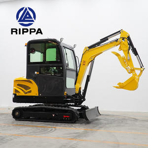 Envío Gratis Mini Excavadoras Rippa 2 Toneladas R330 Motor Kubota EPA Pequeña Excavadora con Cabina Microexcavadora en Venta - Product Image 4