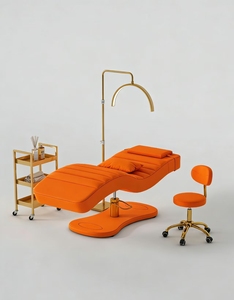 Cama de belleza de alta gama para centro de estética, cama facial de SPA, moderna, curva y de alta calidad - Product Image 5