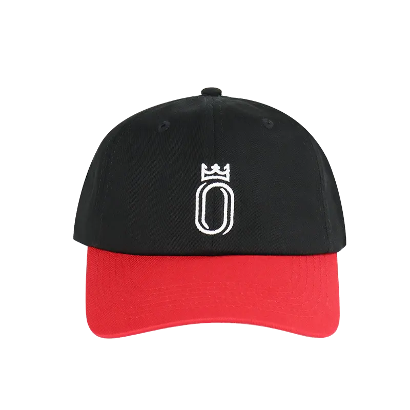 Wholesale gorras two tone baseball cap hat custom embroidery logo baseball hat