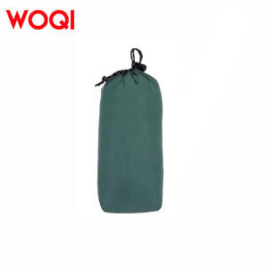 Impermeable con capucha para adultos Woqi, color verde pavo real, ligero, portátil, unisex, poncho para senderismo, camping y uso de emergencia. - Product Image 1