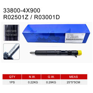 Inyector de combustible Common Rail diésel de alta calidad 33800-4X900 EJBR03001D para Hyundai Terracan/<span class=keywords><strong>Kia</strong></span> <span class=keywords><strong>Carnival</strong></span> 2,9 - Product Image 2