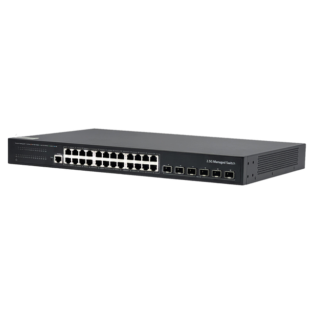Omenfirst New Product L3 Management Type 2.5g Ethernet Switch with 24 Ports and 6 Optical Ports