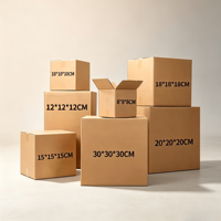 Benutzer definierte Logo-Druck verpackung Papier Versand karton Wellpappe Container Versand Mailer Karton Umzugs kartons zum Verpacken