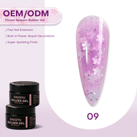 NOUVEAU 2026 – 24 Couleurs DIY Magnétiques Liquides Français Véganes Non Toxiques avec Paillettes Florales pour Ongles Professionnels Sans HEMA et Sans TPO