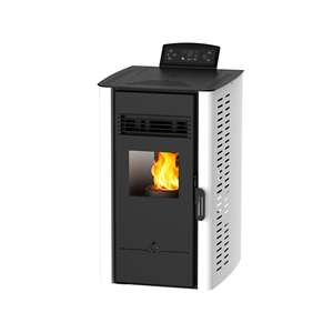 KM0401A <span class=keywords><strong>Stufa</strong></span> a Pellet Compatta da 4,2kW, Stile Moderno, Riscaldamento per Ambienti, Fornitura Diretta dalla Fabbrica Cinese, con Pannello di Controllo Wi-Fi - Product Image 1