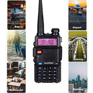 1 Uds. Para <span class=keywords><strong>Baofeng</strong></span> UV5R 5W bidireccional para Radio de doble banda Ham intercomunicador de largo alcance libre de impuestos Walkie Talkie almacén Local de EE. UU. - Product Image 5