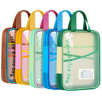 Organizador de Documentos de Malla Impermeable de 5 Capas, Tamaño A4, Carpeta de Archivos para Estudiantes, Bolsa de Archivo para Exámenes