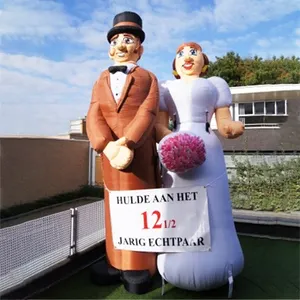 广告充气新娘和新郎，荷兰卡通庆祝 K9066-2