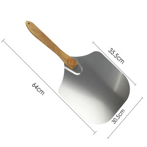 MJI035 Metal <b>Pizza</b> Spatula with Folding DIY Handle and Rotatable Design - Product Image 5