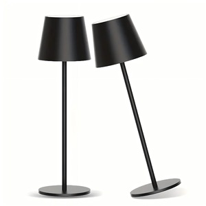 Lámpara de Mesa LED Recargable, Portátil, Inalámbrica, de Metal, de Lujo, para Decoración del Hogar, Venta al Por Mayor - Product Image 1