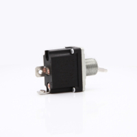Interrupteur à Levier pour Montage sur Panneau PT101SQQ Bakélite 15A 277V 12mm Forme de Contact SPDT DPDT IP66 pour Machine d'Automatisation Haute Résistance Mécanique