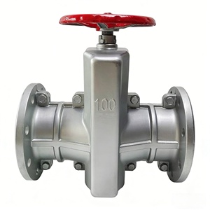 Válvula de Abrazadera de Tubo de Aluminio Tipo Volante con Brida GJ41X, Adecuada para Aplicaciones de Minería y Tratamiento de Aguas Residuales - Product Image 4