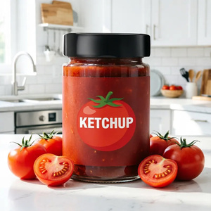 <span class=keywords><strong>Sauce</strong></span> tomate en bouteille souple, faible en calories, sans gras, saine, pour frites maison, burgers, hot-dogs, vinaigrettes - Product Image 1