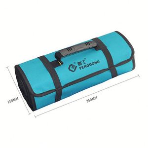 Bolsa Enrollable para Herramientas Personalizada, Bolsa Multifuncional de Tela para Llaves, con Múltiples Bolsillos para Todo Tipo de Reparaciones Electrónicas - Product Image 2