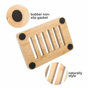 Porte-savon en bambou de luxe pour décoration de la maison et salle de bain - Product Image 4