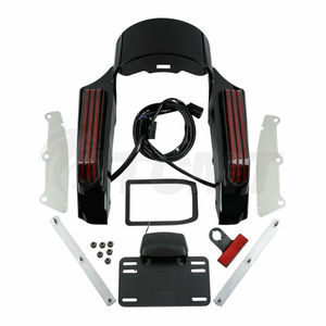 Заднее крыло XINMATUO, облицовое светодиодное освещение для Harley Touring Road King FLHR <span class=keywords><strong>Street</strong></span> <span class=keywords><strong>Glide</strong></span> FLHX XF2906C75 - Product Image 2