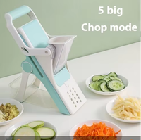 Verstelbare Handmatige Snijmachine Plastic Keukengereedschap Fruit & Groentesnijder Rasp Hakmolen