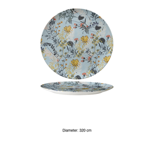 Plato Plano Botanica Azul 32 cm Mod. Monaco M1934 - Product Image 3