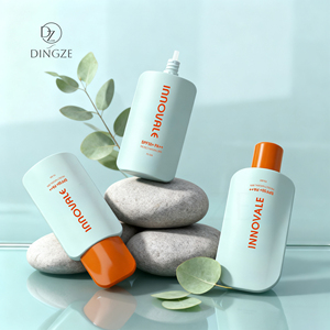 Stokta Sıcak Satış Biyolojik Olarak Parçalanabilir 50ml Güneş Kremi Özel Krem Ambalajı Sıkılabilir Boş Kozmetik Plastik Şişeler - Product Image 3