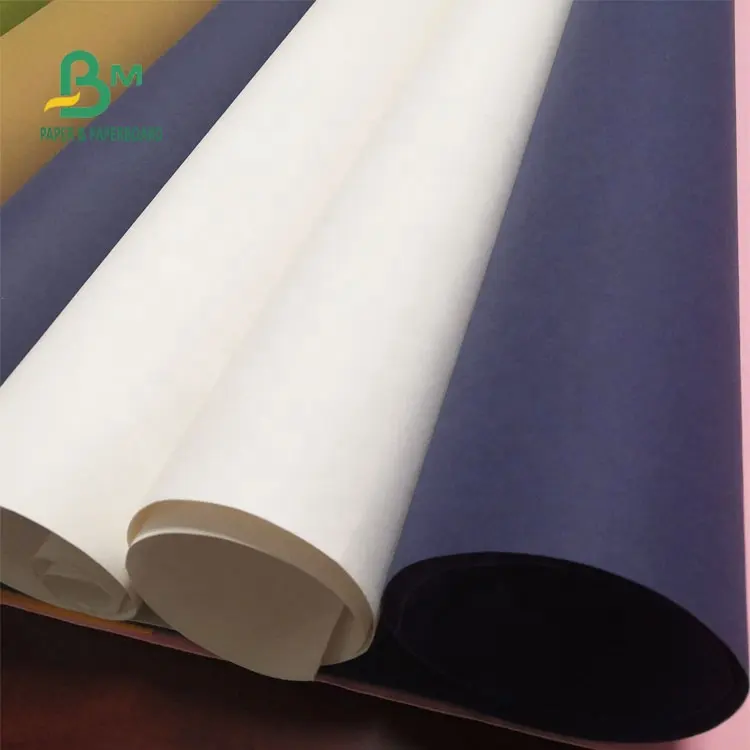 Wasch bares Kraft papier in grauer/weißer Farbe zur Herstellung wasserdichter Taschen