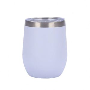 Termo de Acero Inoxidable de Doble Capa con Aislamiento al Vacío, Personalizado, de 12 oz, con Forma de Huevo, para Café, Mini Taza con Tapa para Exteriores - Product Image 6
