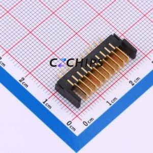 KH-A01M-A-M5-10P Blade/Spring Contact Battery Connector Through hole Component (THT),P=2mm Connector - Product Image 1