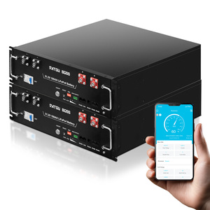 Batería DATOUBOSS US PL Stock 6000 Ciclos 48V 51.2V 100Ah LiFePO4 <span class=keywords><strong>5kWh</strong></span> para Sistema de Energía <span class=keywords><strong>Solar</strong></span>, Paquete de Baterías de Iones de Litio - Product Image 1