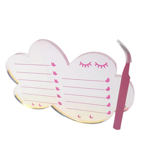 Nouvelle Planche Magnétique en Acier Inoxydable et Acrylique Colorée pour Extensions de Cils, Outil Auxiliaire pour Pinces à Cils - Product Image 1