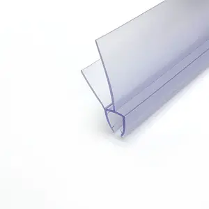 Gehärtetes Glas Dusche-Tür-Dichtung streifen PVC-Kunststoff-Dusch tür dichtung streifen