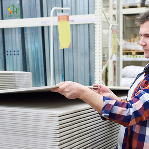 Chất lượng cao bán buôn 9mm 12mm 15mm trang trí ngoại thất thạch cao tấm Trần drawall thạch cao - Product Image 6