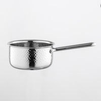 Ensemble de 3 ustensiles de cuisson en acier inoxydable personnalisés : poêle, casseroles, wok, faitout pour plaques à induction - Écologique et professionnel