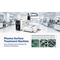 Machine de traitement de surface par plasma, nettoyeur plasma basse température pour l'activation de surface des composants électroniques et des cadres de circuits imprimés (PCB)
