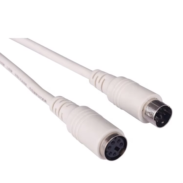 PS2 to USB Keyboard and Mouse Extension Cable DIN6M/DIN6F PVC Jacket for Computer Use