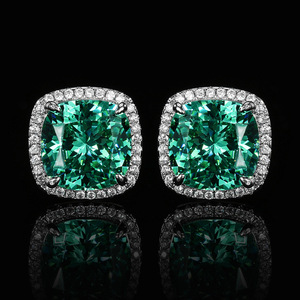 2025 New Zhuangshang Jewelry Simulation Bird's Nest Chopala Green Fashion Pendant Set 14*14-12*12 - Product Image 3